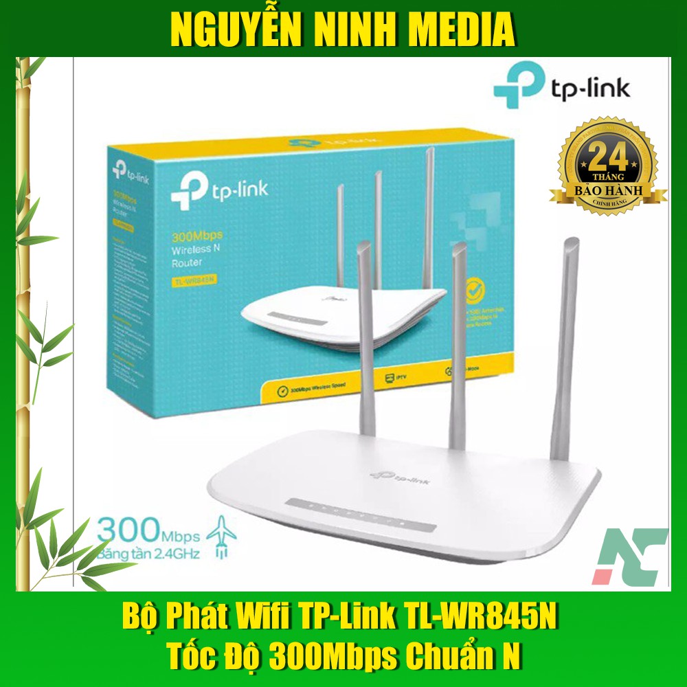 Bộ phát wifi TP-Link TL-WR845N Tốc Độ 300Mbps