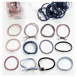 Sét 12 dây buộc tóc Hàn Quốc