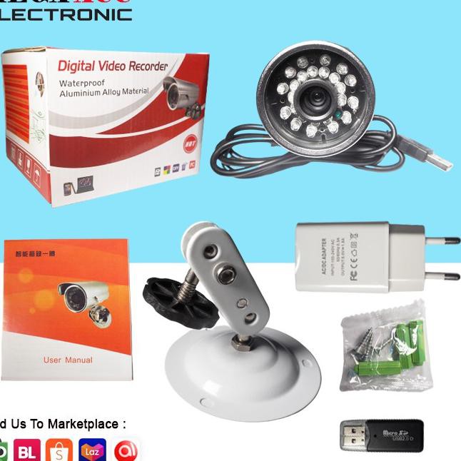 (giảm Giá Sốc) Bộ Thiết Bị Cctv Micro Sd Cctv Outdoor 600tvl Cctv Micro Sd