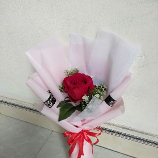 Bó  hoa hồng  1 bông