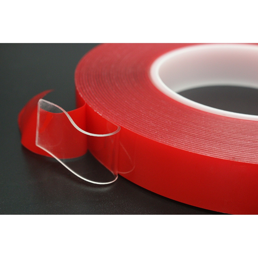 Cuộn băng keo PET hai mặt trong suốt chống thấm nước/ chống nhiệt có thể gỡ ra