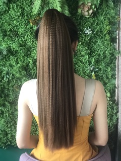 Tóc ngoạm thẳng