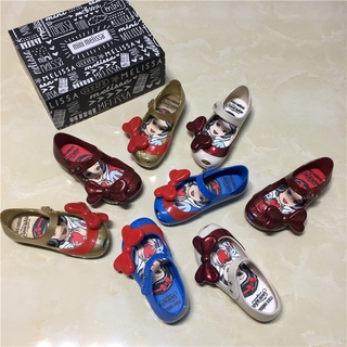Brazilian Melissa Children's Shoes Children's Bow Scented Jelly Shoes Children's Snow White Sandals Girls AWK