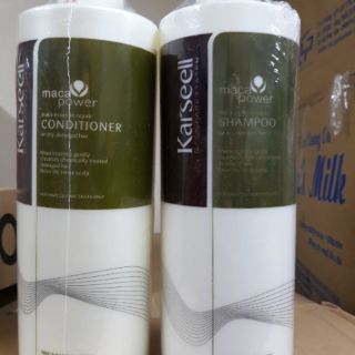 Bộ dầu gội xả karseell 800ml.
