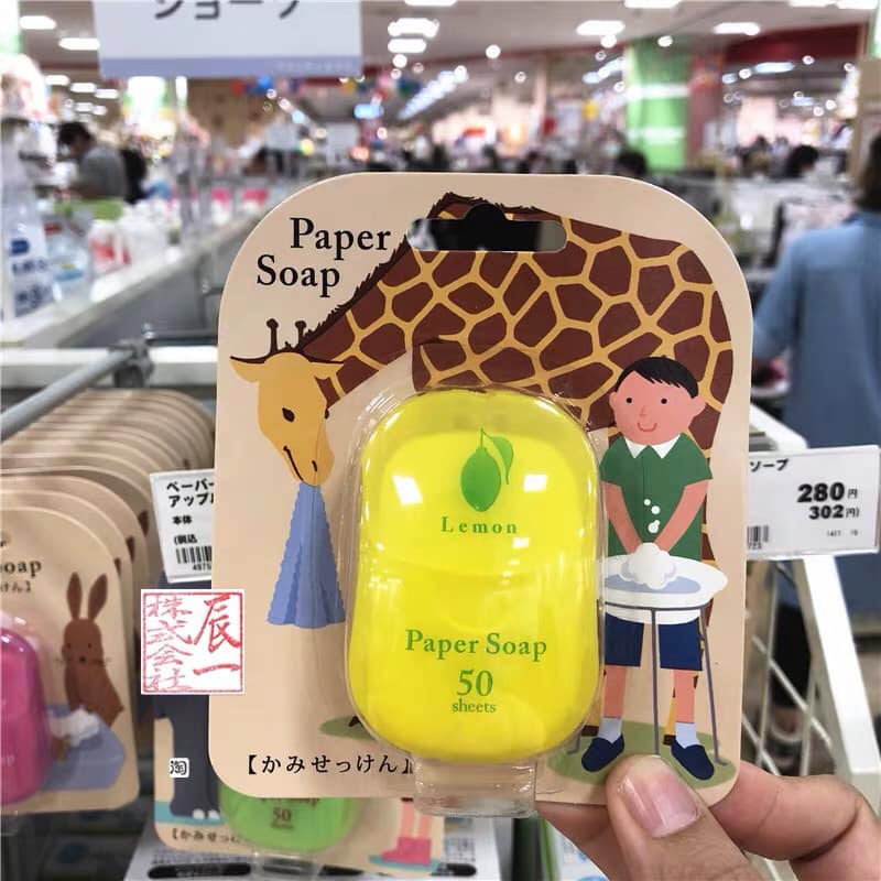 Xà phòng giấy rửa tay Paper Soap