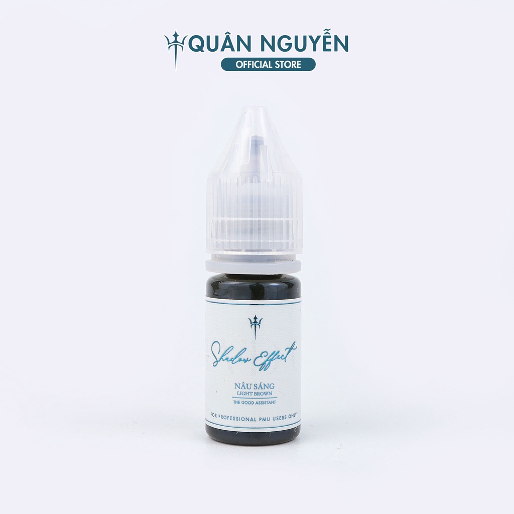 Mực phun xăm chân lông mày Shadow Effect. Màu nâu, đen, hạt cát, chocolate. 10ml. Quân Nguyễn PMU