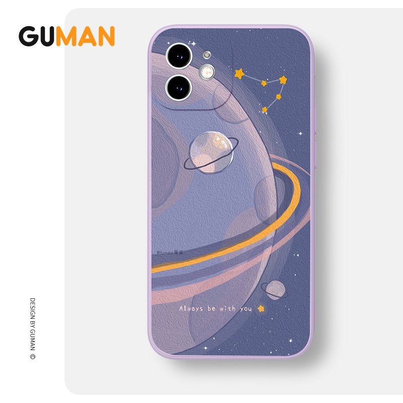 Ốp lưng GUMAN mềm độc lạ chống sốc dễ thương đẹp cho iPhone 14 13 12 11 Pro Max SE 2020 X XR XS 8 7 6S 6 Plus kute XYB415