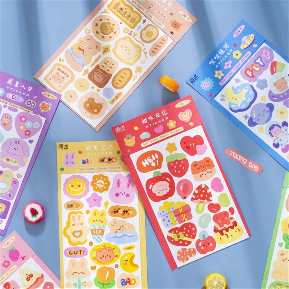 Sticker Hoạt Hình Dán Trang Trí Nhật Ký