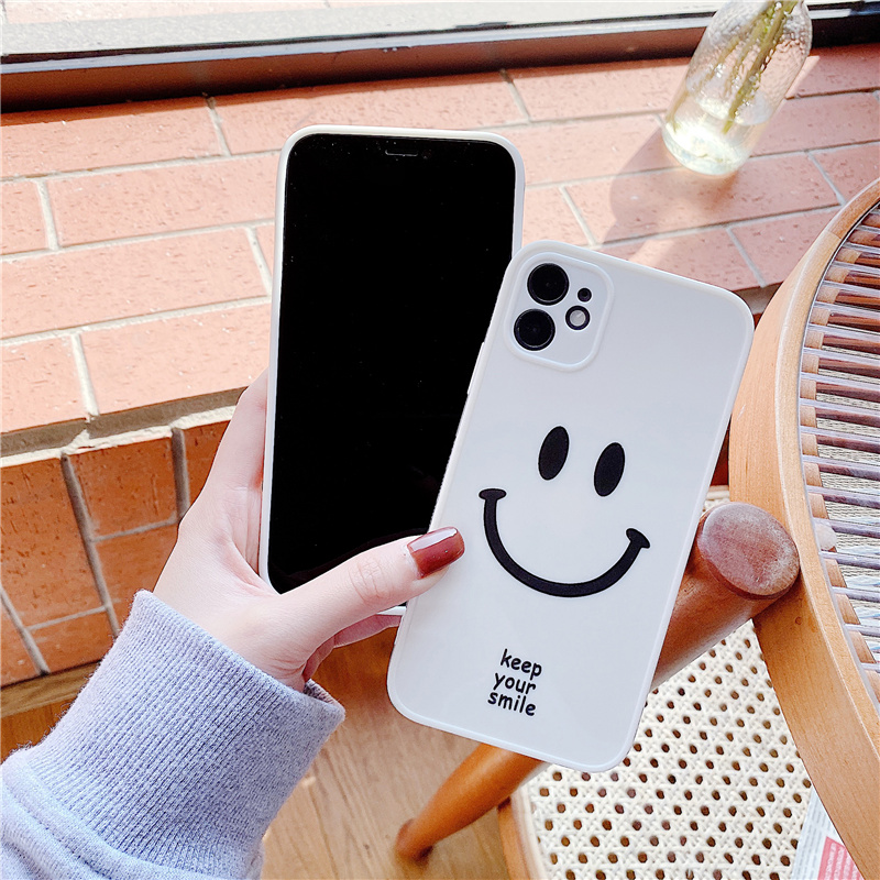 Ốp Lưng Dẻo In Hình Mặt Cười Đáng Yêu Cho Iphone 12 Pro Max 12mini Se2020 Xsmax 8plus 7plus Iphone 11 Pro Max Xr Xs | BigBuy360 - bigbuy360.vn