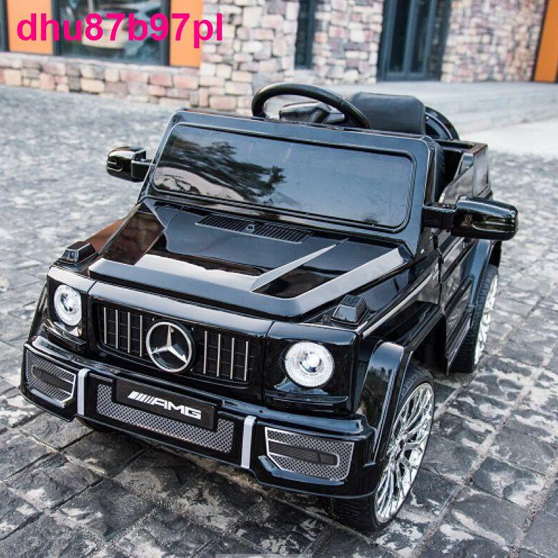 Ô tô điện trẻ em Mercedes-Benz bốn bánh xe địa hình, dành cho chạy pin đồ chơi em, có thể ngồi điều khiển từ xa