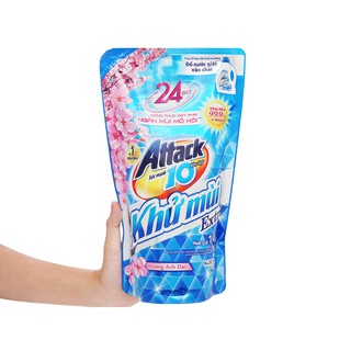 Nước giặt Attack Khử mùi 1.4kg Oải Hương