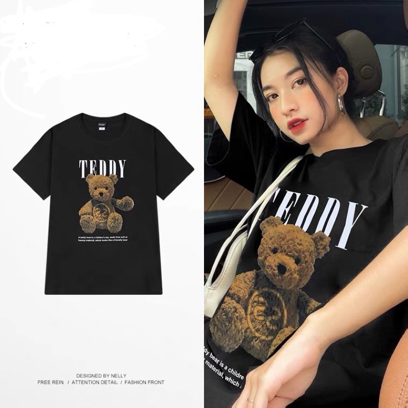 (XẢ HÀNG) Áo phông nelly taobao tay lỡ form rộng unisex hàng quảng châu