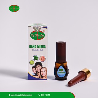 Tinh Dầu Răng Miệng Dạ Thảo Liên 5ml + Tặng kèm 1 bàn chải đánh răng - DTL 5ML