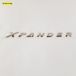 Tem dán chữ nổi Xpander dành cho xe Mitsubishi Xpander