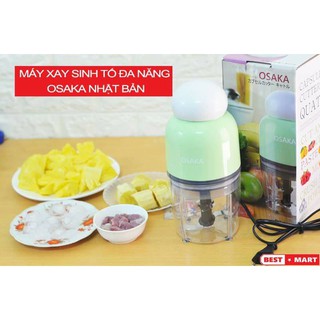Máy xay đá đa năng osaka nắp trắng