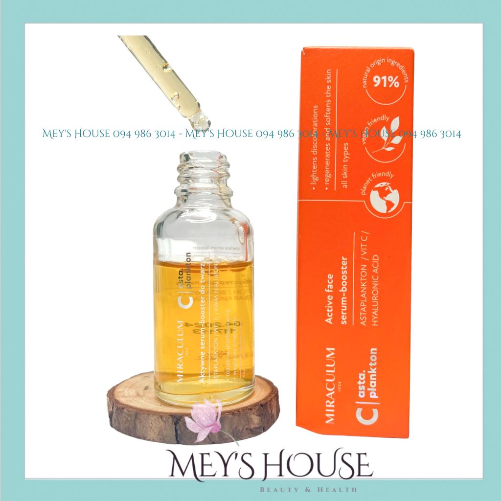 Serum Miraculum Asta.Plankton C - Active Face Serum Dưỡng Trắng Da, Giảm Đốm Sắc Tố và Trẻ hoá 30ml