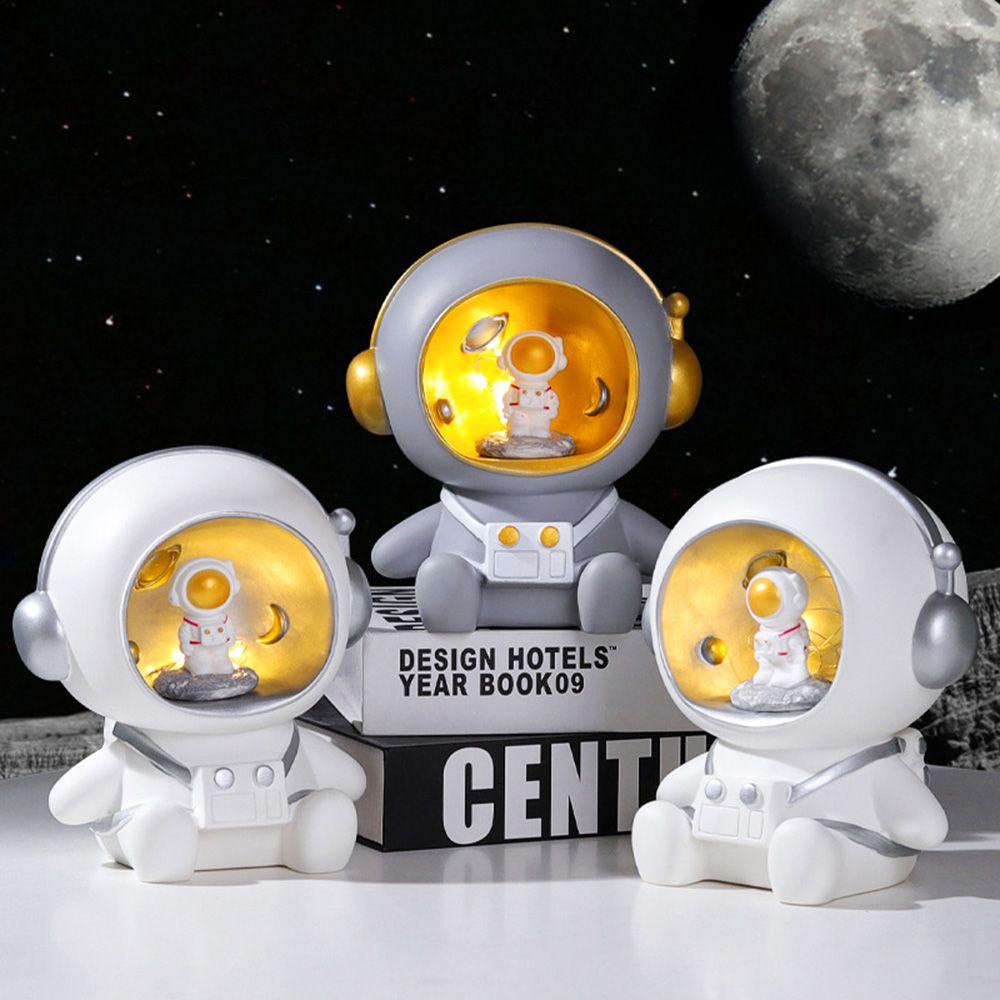 Đồ trang trí Phi Hành Gia Bằng Nhựa Resin Trang Trí Bàn Làm Việc