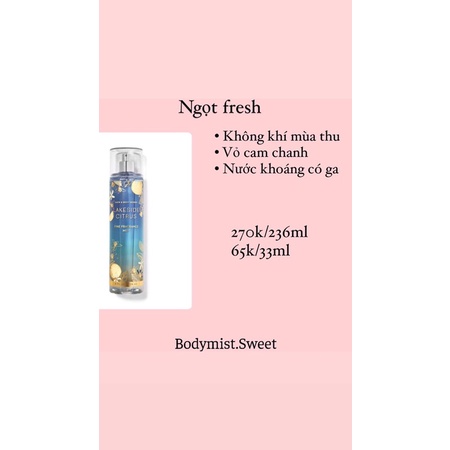 XỊT THƠM TOÀN THÂN CHIẾT 33ml LAKESIDE CITRUS