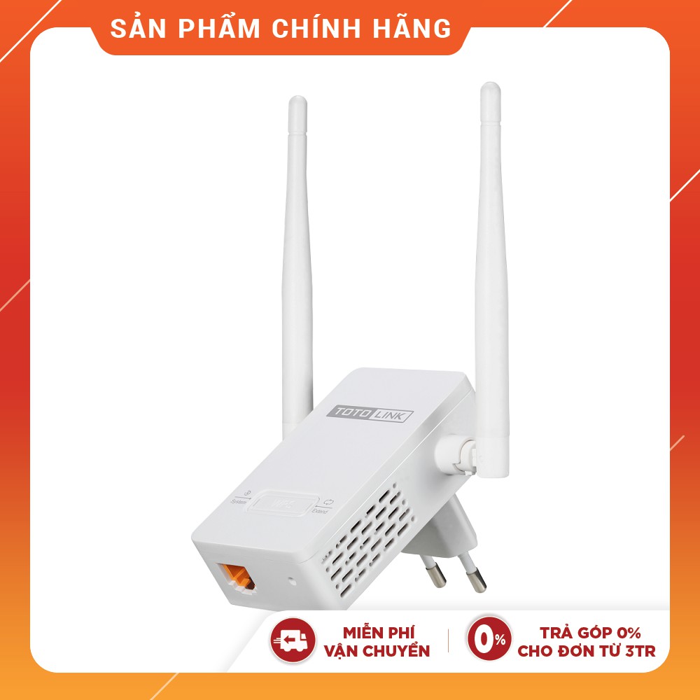 Bộ mở rộng sóng Wi-Fi tốc độ 300Mbps TOTOLINK EX200 cài đặt đơn giản dễ dàng sử dụng phủ sóng rộng Hàng chính hãng | BigBuy360 - bigbuy360.vn