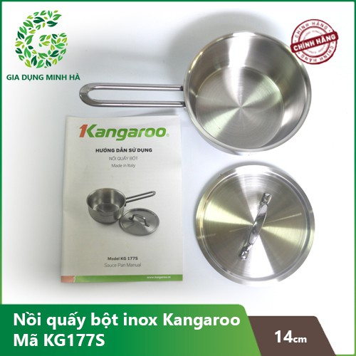 ✔️Nồi inox Kangaroo KG177S – Nhập khẩu Italy- Bảo Hành Chính hãng Kangaroo