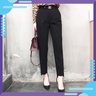 Quần Baggy Công Sở Đai Chữ B Kiểu Mới Siêu Đẹp