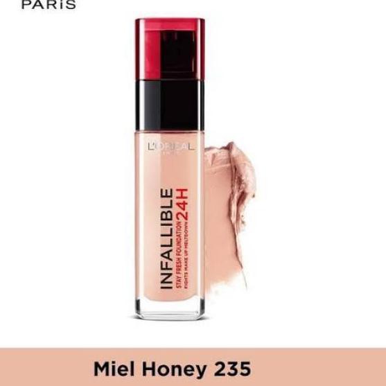 L'OREAL (Hàng Mới Về) Kem Nền Loreal 24h Giữ Ẩm Và Tươi Mới Làn Da 30 Ml- 235 Honey / L 'Oreal