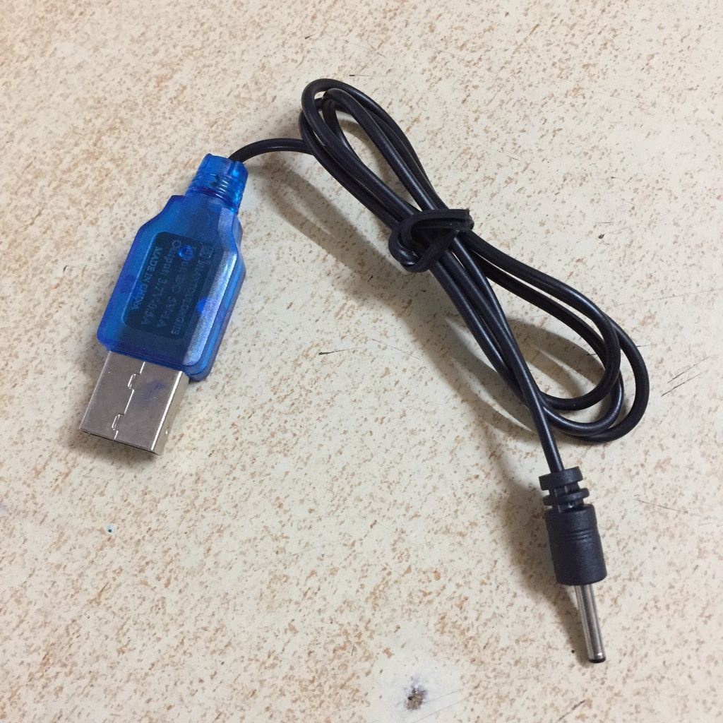 Dây sạc 3.7V chân tròn cho máy bay điều khiển