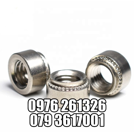 TÁN ÉP INOX 304 , ECU ÉP INOX 304 , TÁN TỰ GIỮ INOX 304 , ỐC VÍT PEM INOX 304 _ BỊCH 20 CON