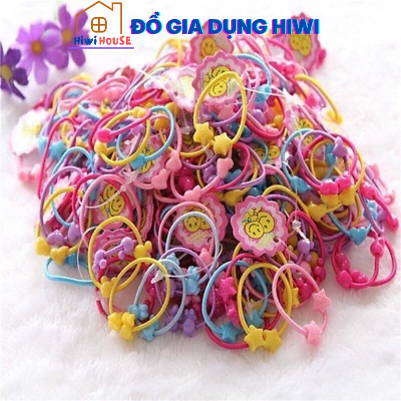 Dây buộc tóc cho bé 50 dây / túi