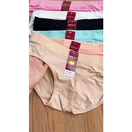 Quần lót Nữ Thun Lạnh Siêu mịn - Quần chip Nữ Trơn Bigsize Lưng thun co dãn Ôm dễ chịu | BigBuy360 - bigbuy360.vn