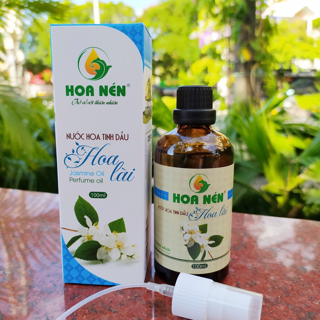 Tinh dầu sả chanh Hoa Nén 100ml dạng xịt phòng_Đuỗi muỗi, khử mùi, diệt khuẩn hiệu quả, an toàn