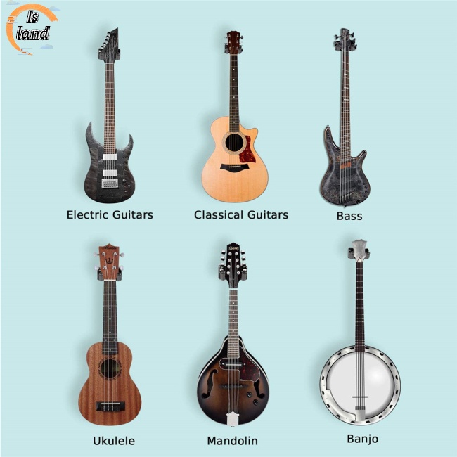 Giá Gắn Tường Để Treo Đàn Ghita Điện Tiện Dụng Và Bền