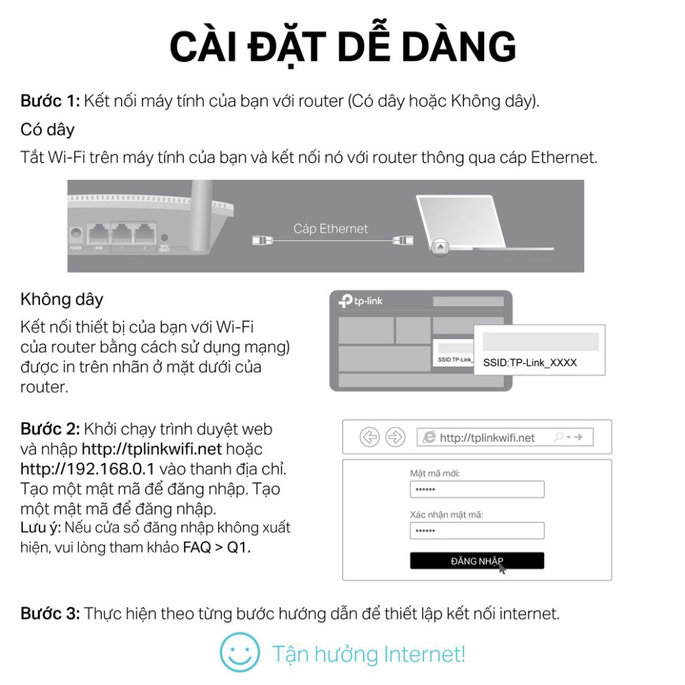 Bộ phát wifi TP-Link Chuẩn N 300Mbps bảo vệ mạng gia đình tối đa TL-WR820N | BigBuy360 - bigbuy360.vn