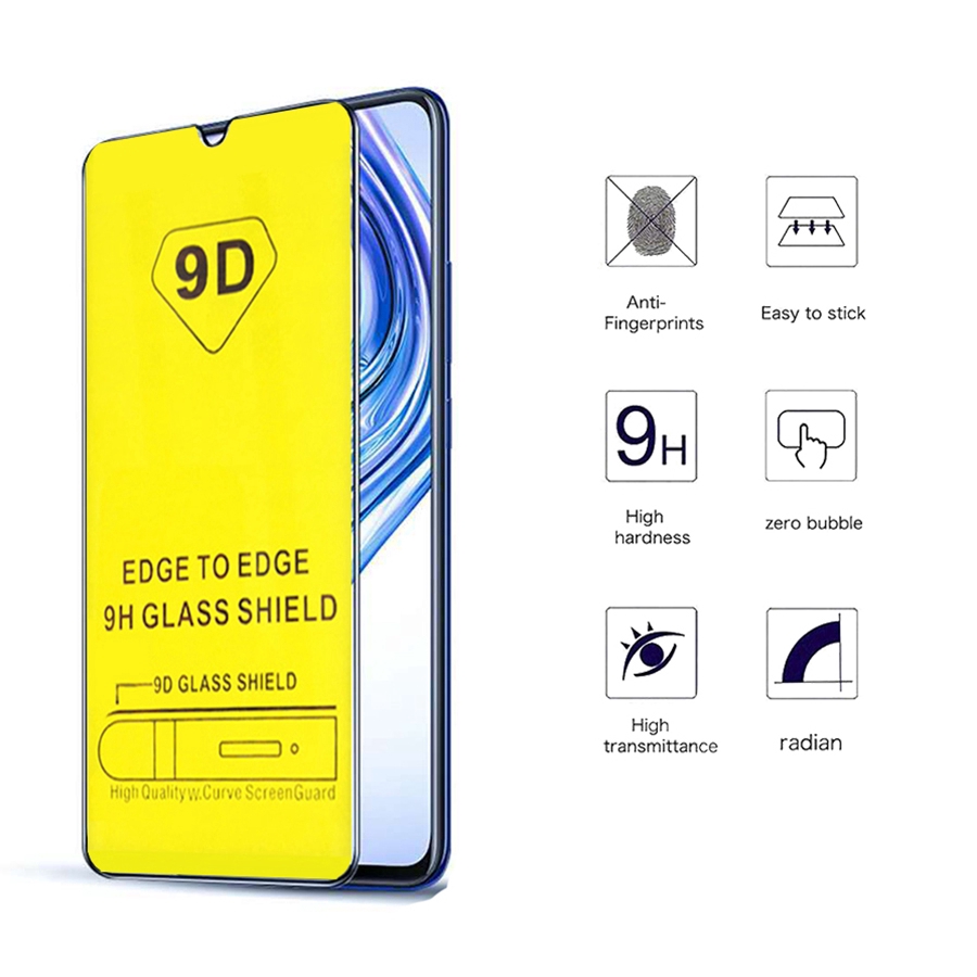 Kính cường lực 9D bảo vệ toàn màn hình dành cho VIVO Y15a Y15s Y21 Y21s Y33s Y51 Y30i Y12s Y20 Y20s Y1s Y30 Y50 Y19 Y11 Y17 Y15 Y12 Y93 Y91i Y91c Y91 Y81 Y71