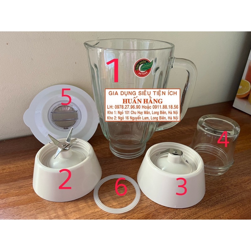 Phụ kiện - Máy xay sinh tố HappyCook HCB-1502 Happy cook #HCB1502