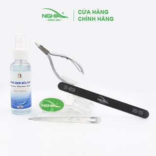 Bộ sản phẩm chăm sóc móng tay Kềm Nghĩa - Combo Basic 2