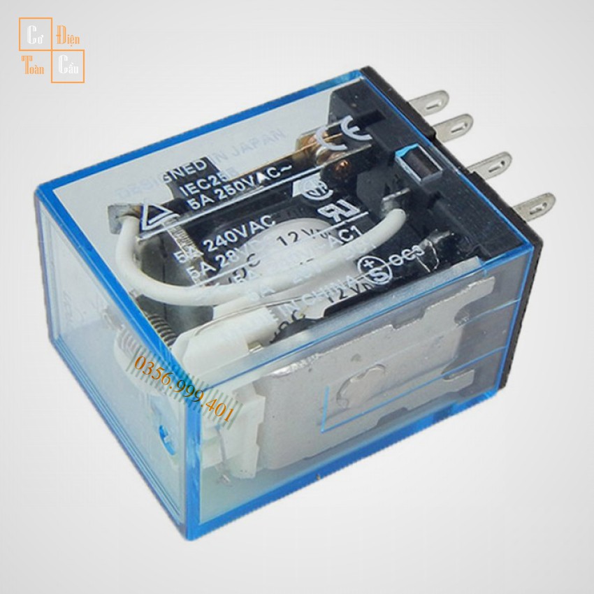 [Sale] Rơ le trung gian Relay trung gian rơ le kiếng relay kiếng rơ le kính relay kính MY2N-J MY4N-J Omron