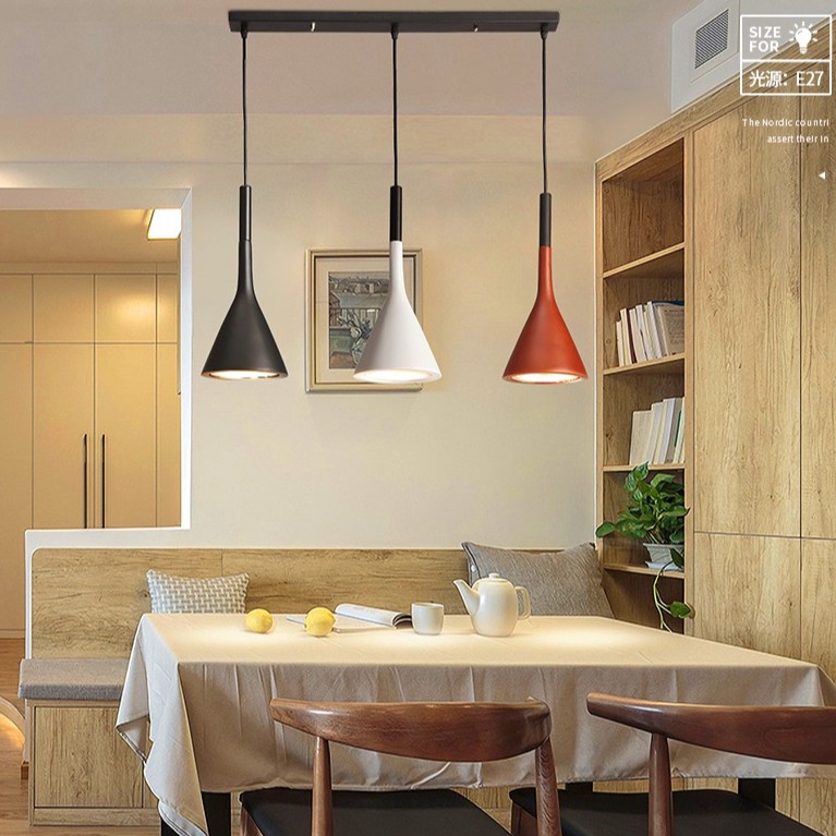 Bộ 3 Đèn Thả Bàn Ăn Cao Cấp - Đèn Trang Trí Bàn Ăn EU-355