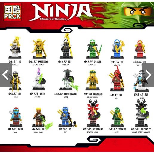 Các Nhân Vật Trong Ninjago Thế Hệ Mới Siêu ngầu