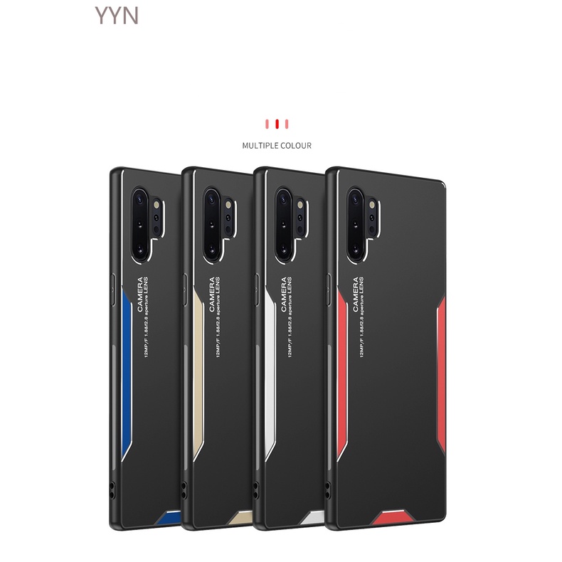 Ốp điện thoại kim loại chống trượt chống rơi dành cho Samsung Galaxy note 8 9 10 Samsung note10 plus
