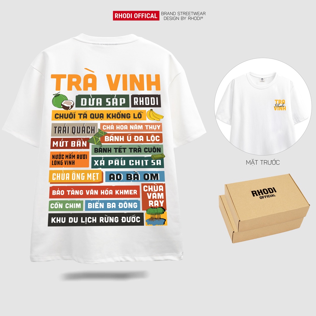Áo phông local brand RHODI dáng tay lỡ unisex phong cách ulzzang nelly thế hệ genz TraVinh2