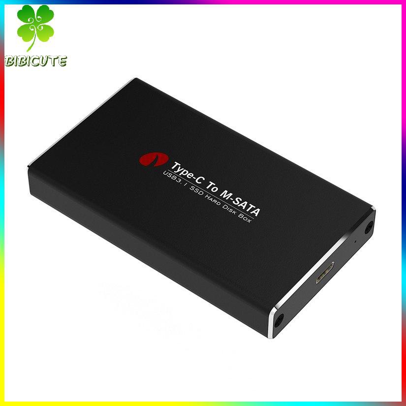 Hộp Đựng Ổ Cứng Ngoài Ssd Hdd Chuyển Đổi Type-C Sang Msata Usb 3.1 Ốp | BigBuy360 - bigbuy360.vn