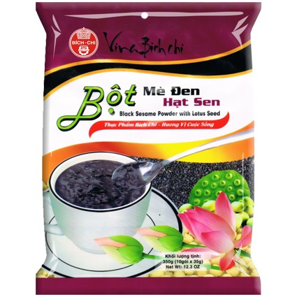 BỘT MÈ ĐEN HẠT SEN BÍCH CHI 350G