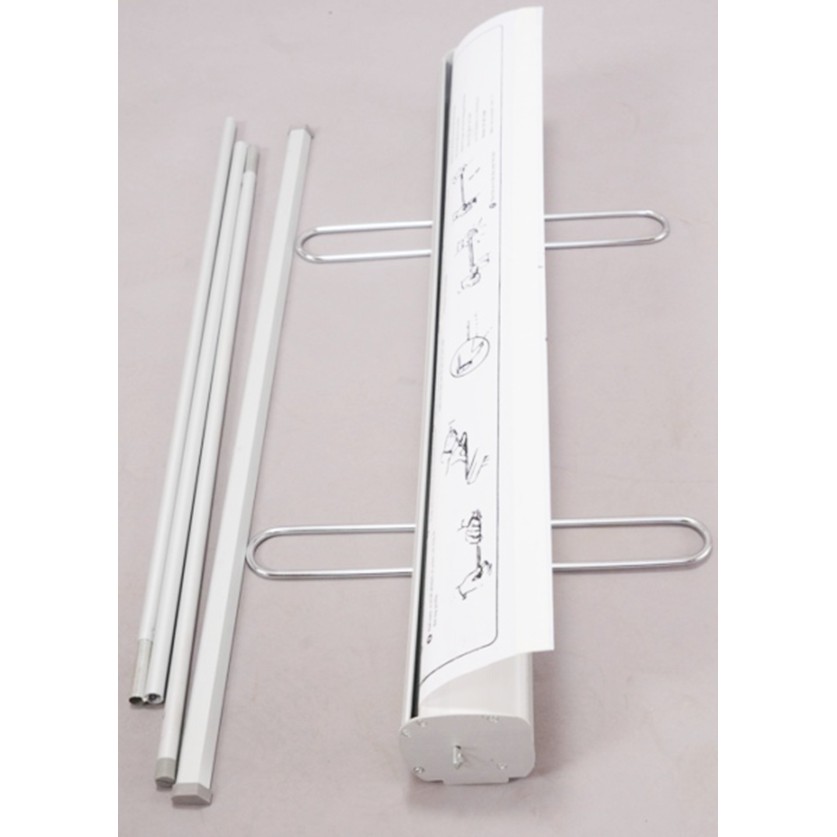 Đế Standee cuộn cao cấp chân inox