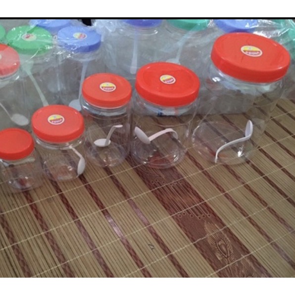 Lọ Nhựa Các Loại 190g, 250g, 500g,1kg, 2kg, hàng dày đẹp