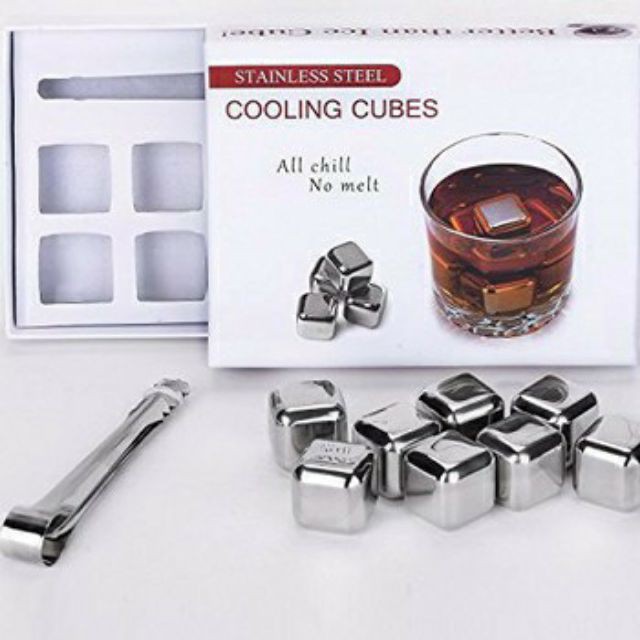 Đá lạnh vĩnh cửu cubes Inox 304 cao cấp an toàn cho sức khỏe