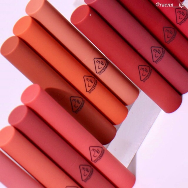 💄Son Thỏi Lì Mịn Như Nhung 3CE Slim Velvet Lip Color