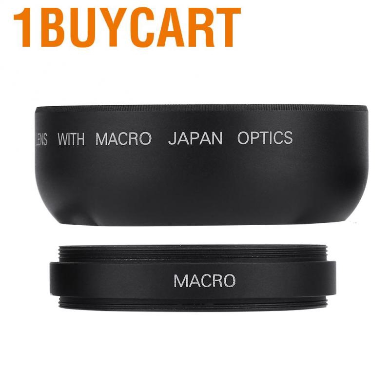 1buycart 52mm 0.45X Wide Angle Universal Conversion Macro Lens