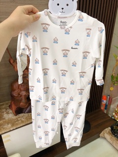 Bộ dài tay Avaler vải petit