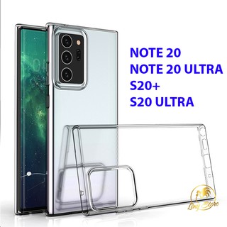 Ốp điện thoại trong suốt cho Samsung Galaxy S20 S20+ Note 20 Note 20 Ultra chống sốc không ố màu